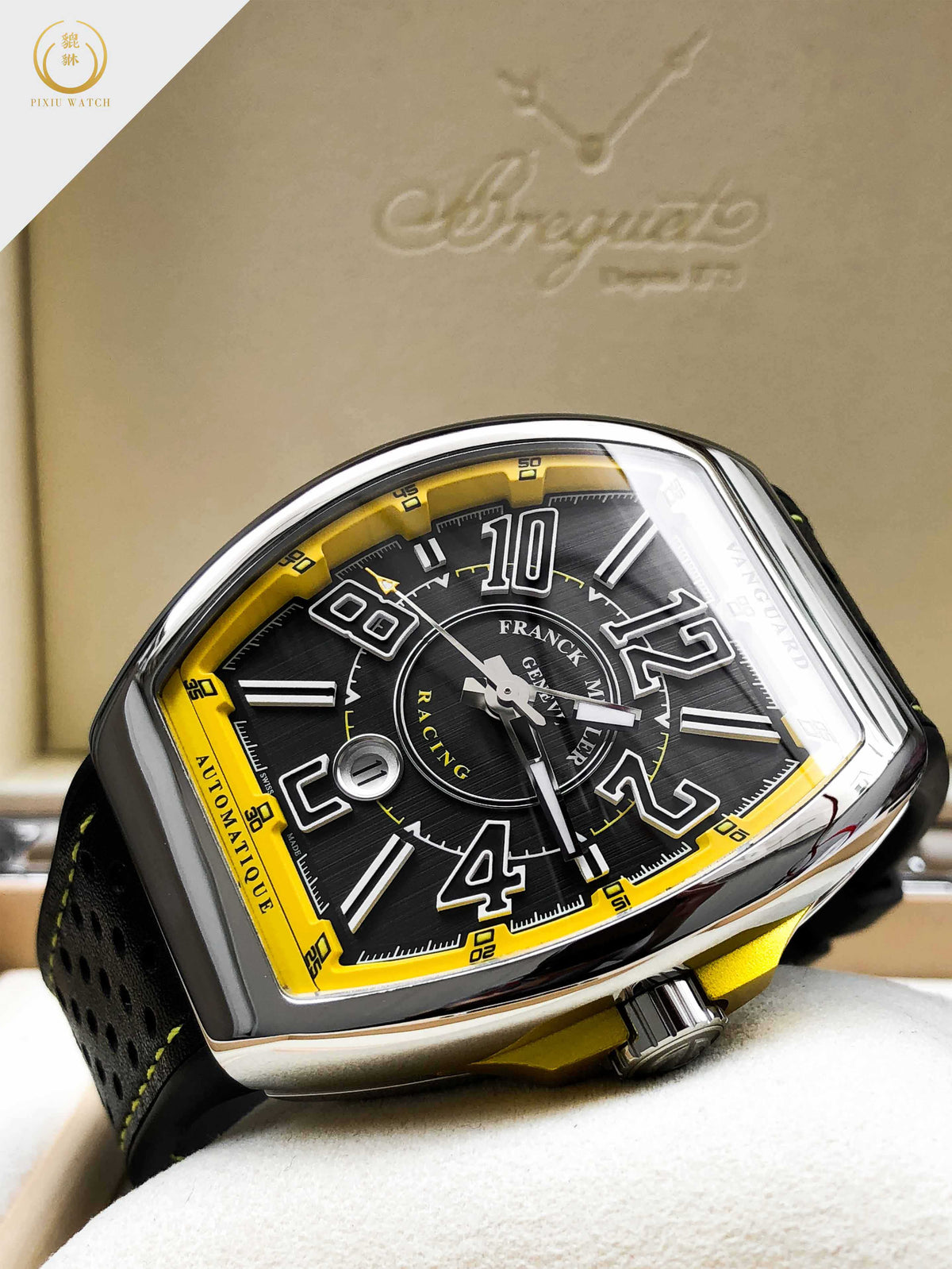 Franck Muller Vanguard 黃色賽車系列