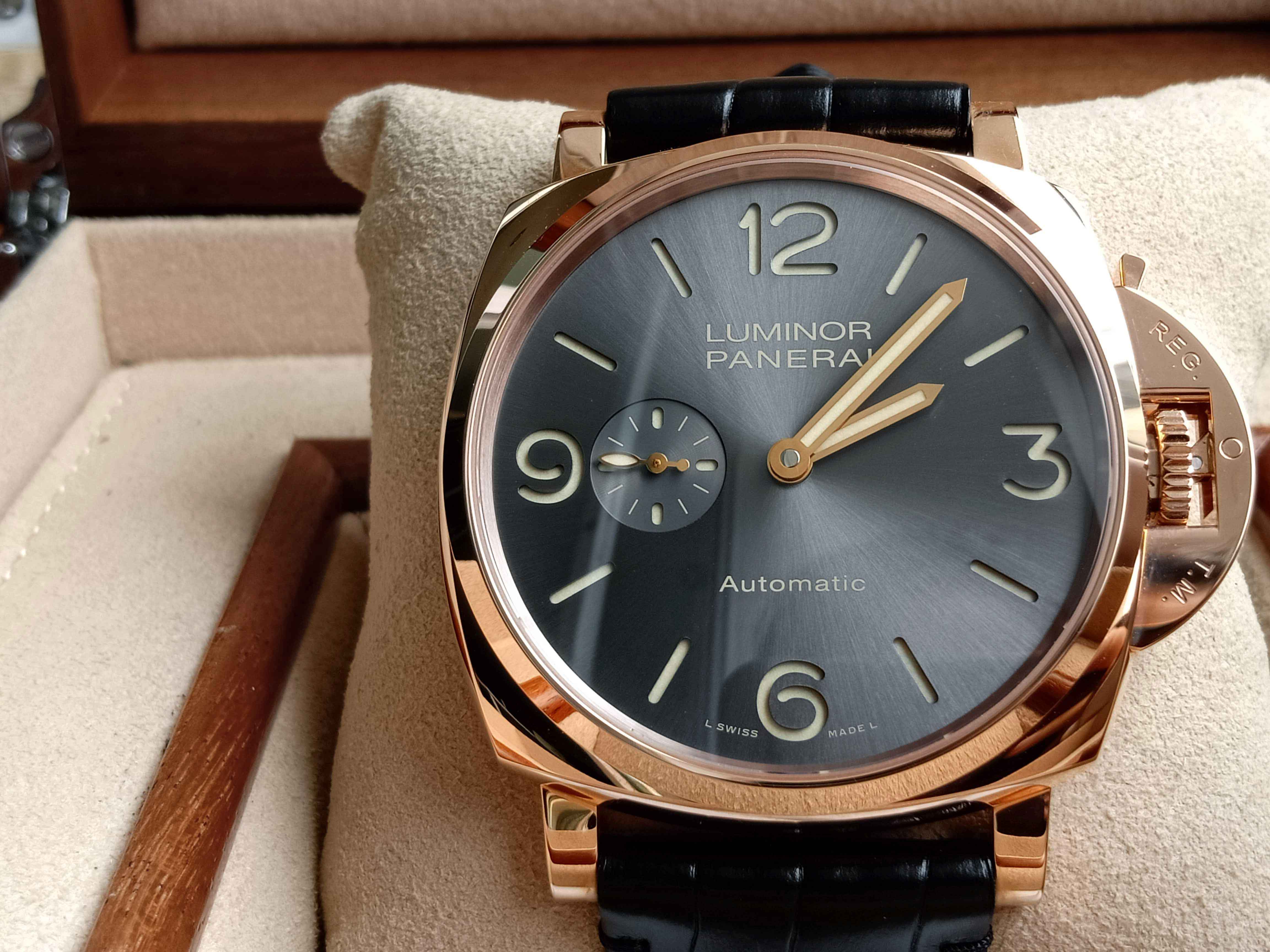 Panerai Luminor Due Automatic Oro Rosso Rose Gold