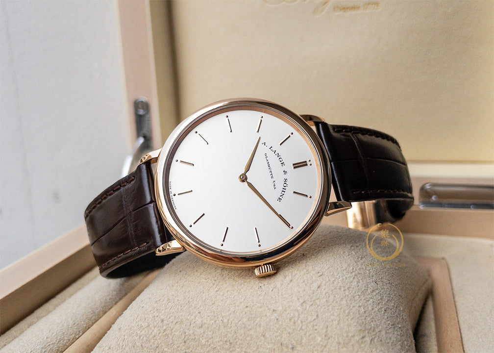 A. Lange Saxonia Thin Pink Gold