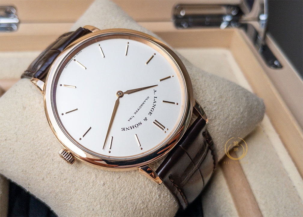 A. Lange Saxonia Thin Pink Gold