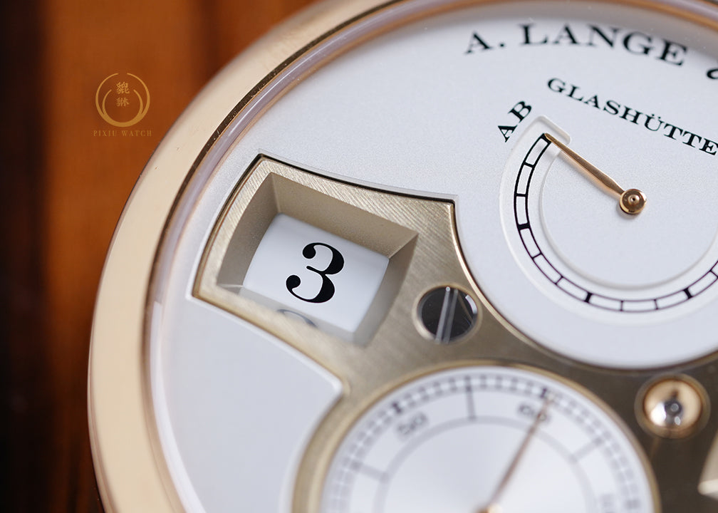A. Lange & Sohne Zeitwerk Pink Gold