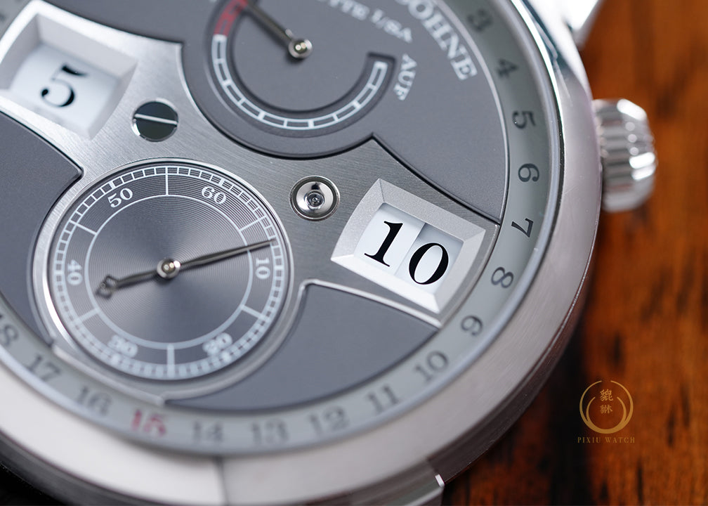 A. Lange Zeitwerk Date White Gold