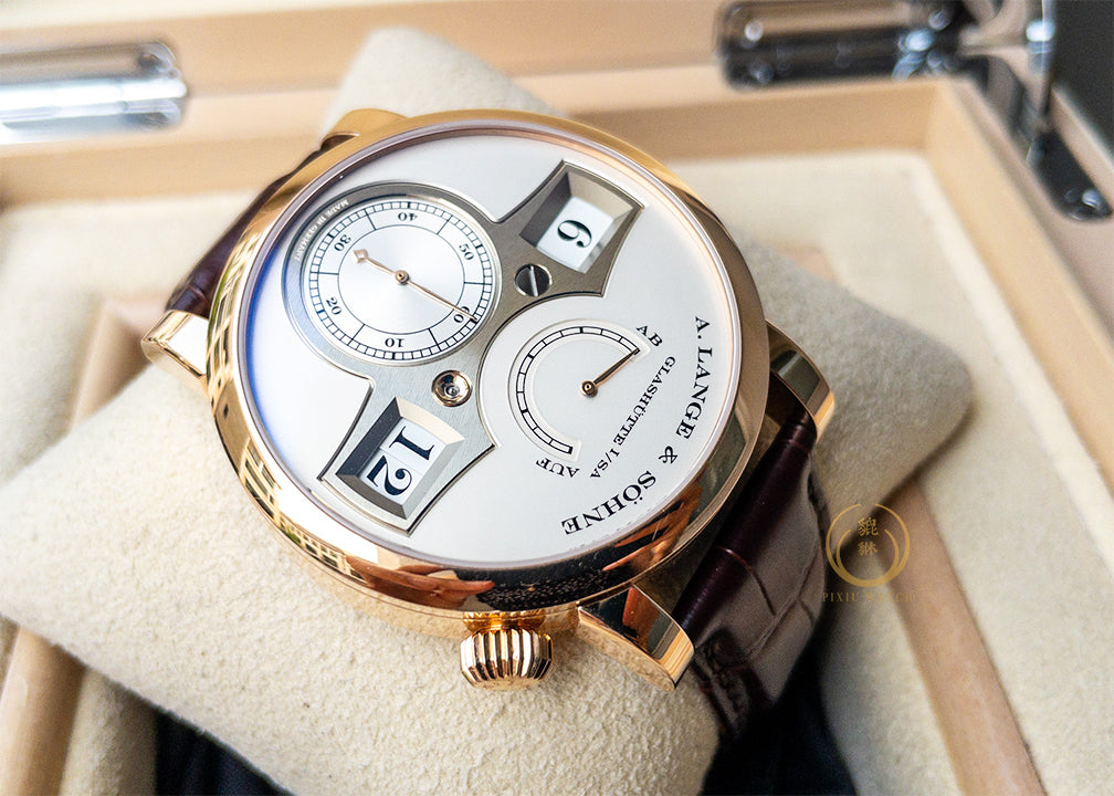 A. Lange & Sohne Zeitwerk Pink Gold