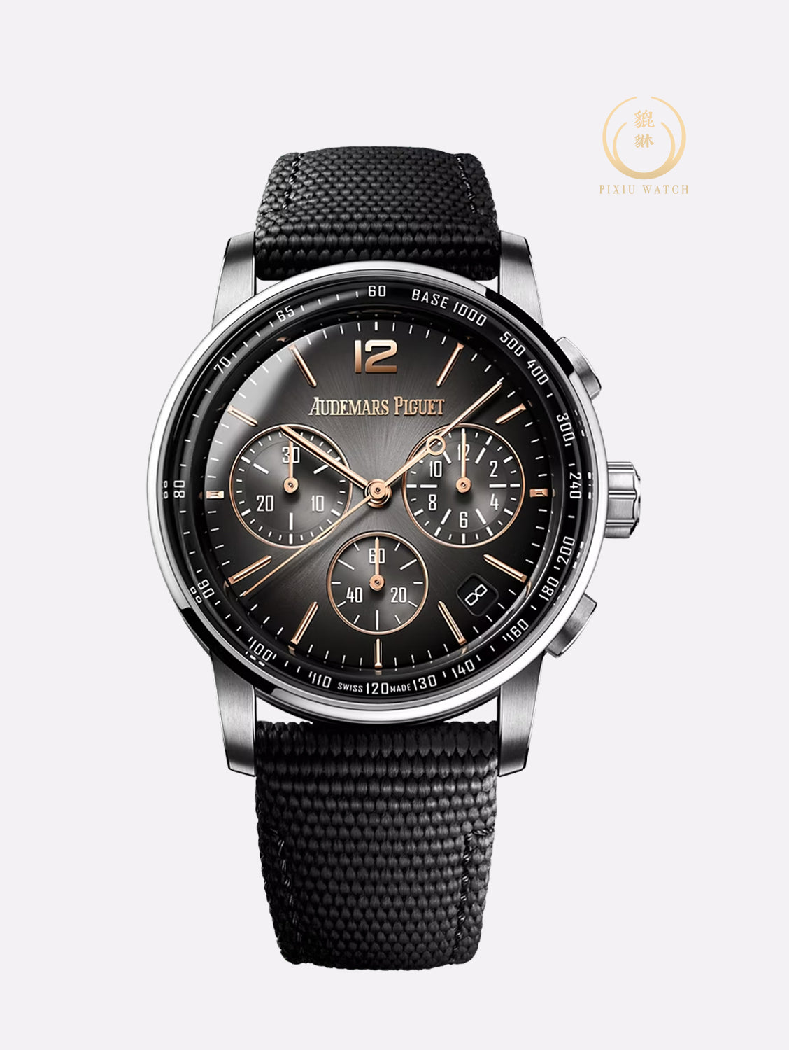 AP CODE 11.59 Chronograph White & Pink Gold