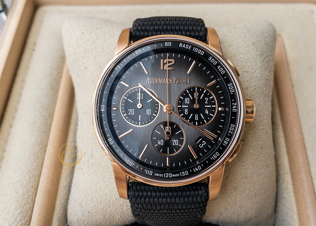 AP CODE 11.59 Pink Gold Black Ceramic