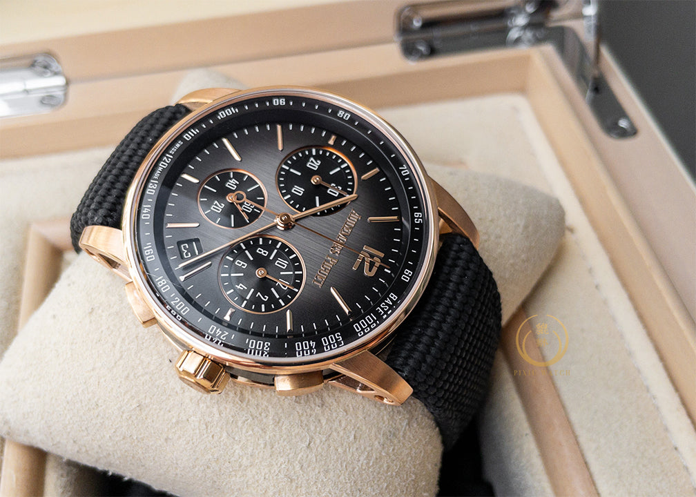 AP CODE 11.59 Pink Gold Black Ceramic
