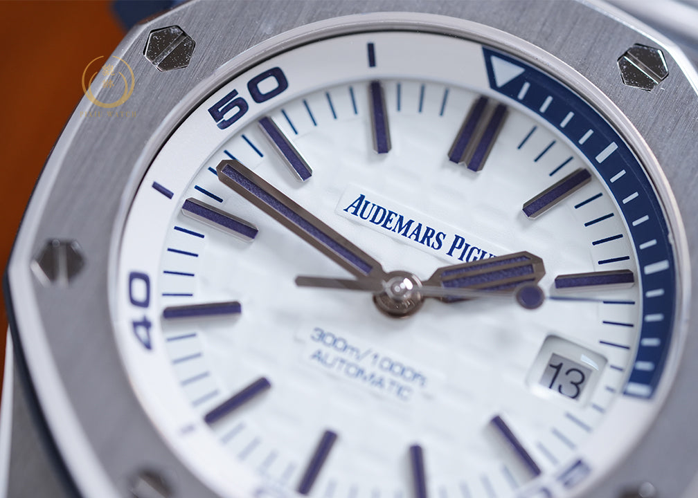 Audemars Piguet ROO Diver 15710ST White Dial