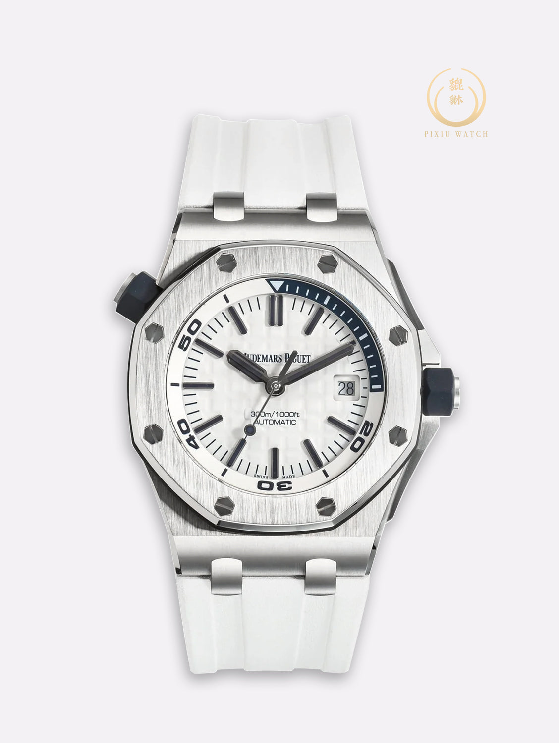 AP ROO Diver 15710ST White Dial