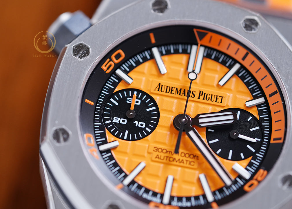 AP ROO Diver Chronograph Orange 26703ST