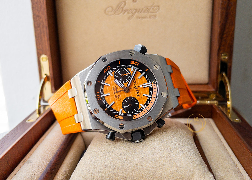 AP ROO Diver Chronograph 26703ST Orange
