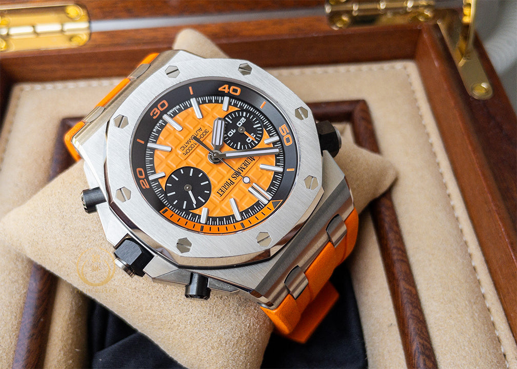 AP ROO Diver Chronograph 26703ST Orange