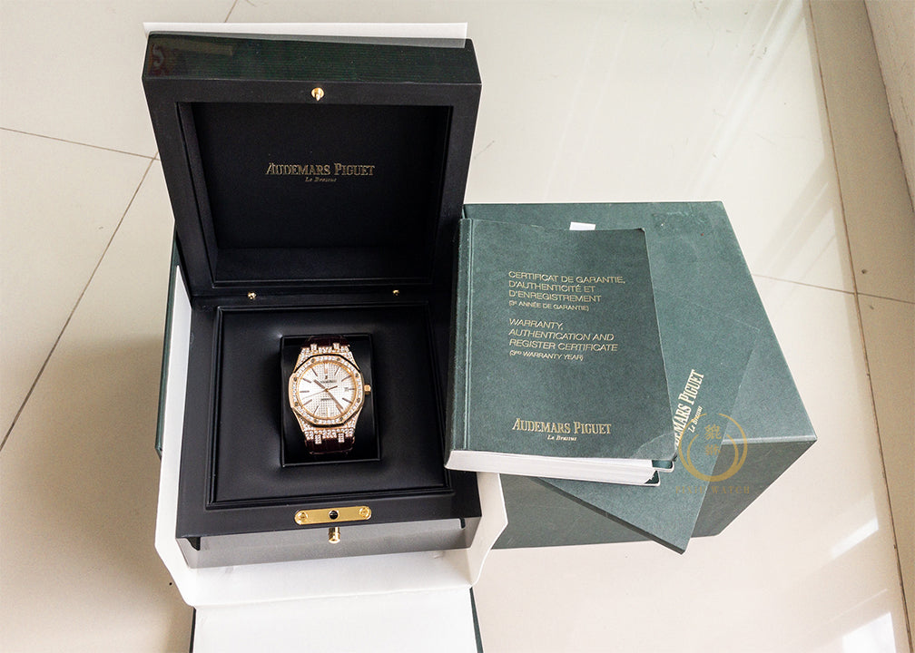 AP Royal Oak 15400 Gold Diamond