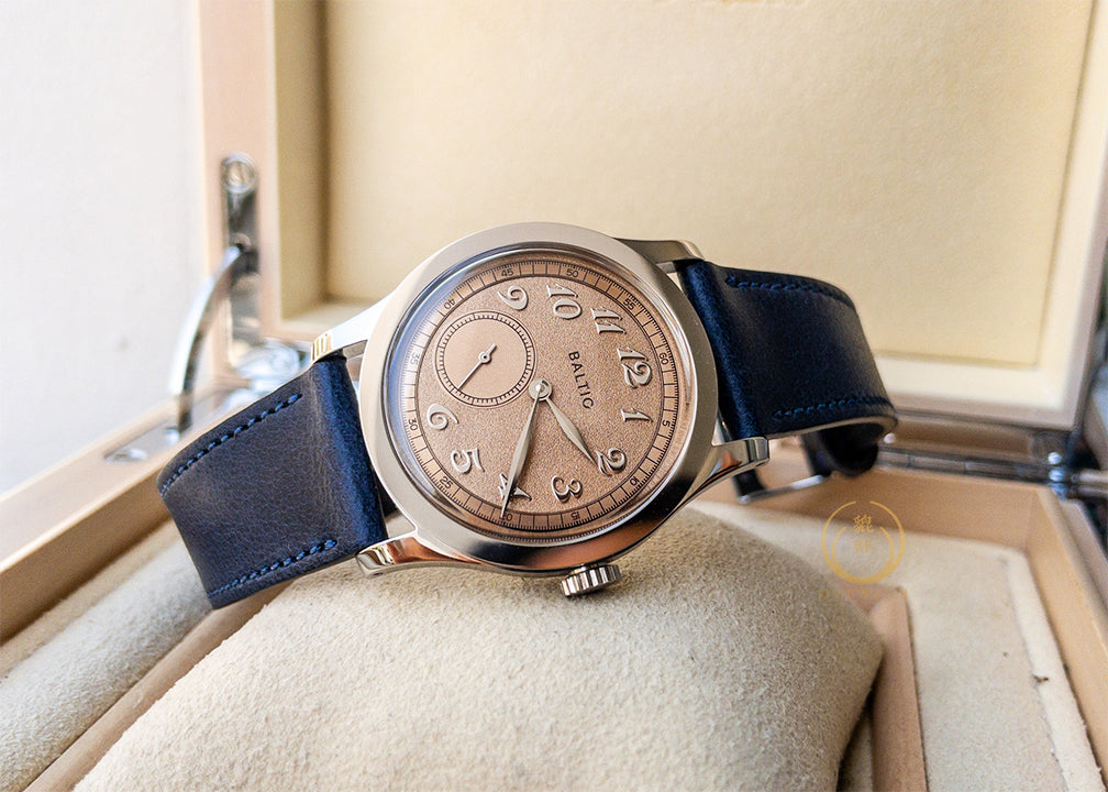 Baltic MR01 Salmon Dial Steel