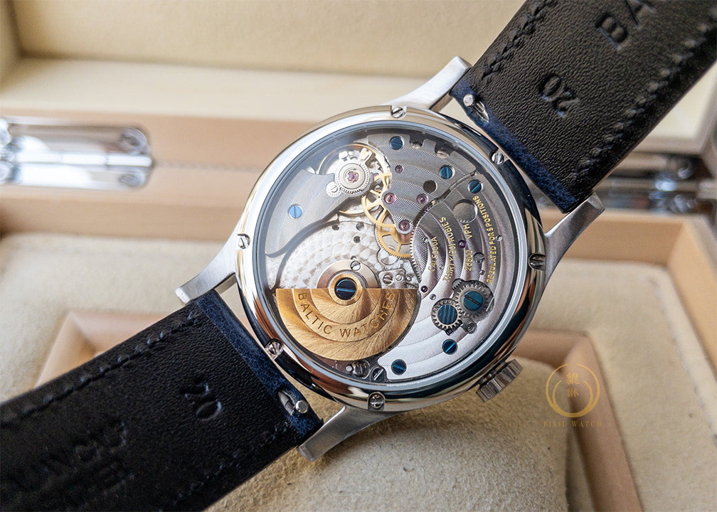 Baltic MR01 Salmon Dial Steel