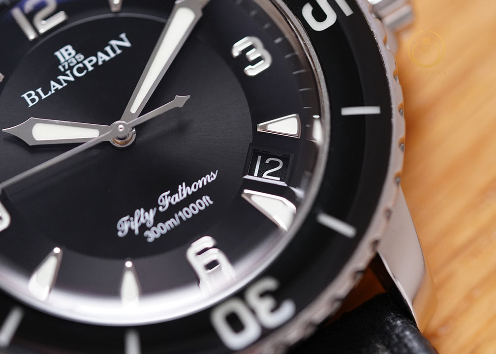 blancpain-fifty-fathoms-5015-black-steel-secondhand-มือสอง_04