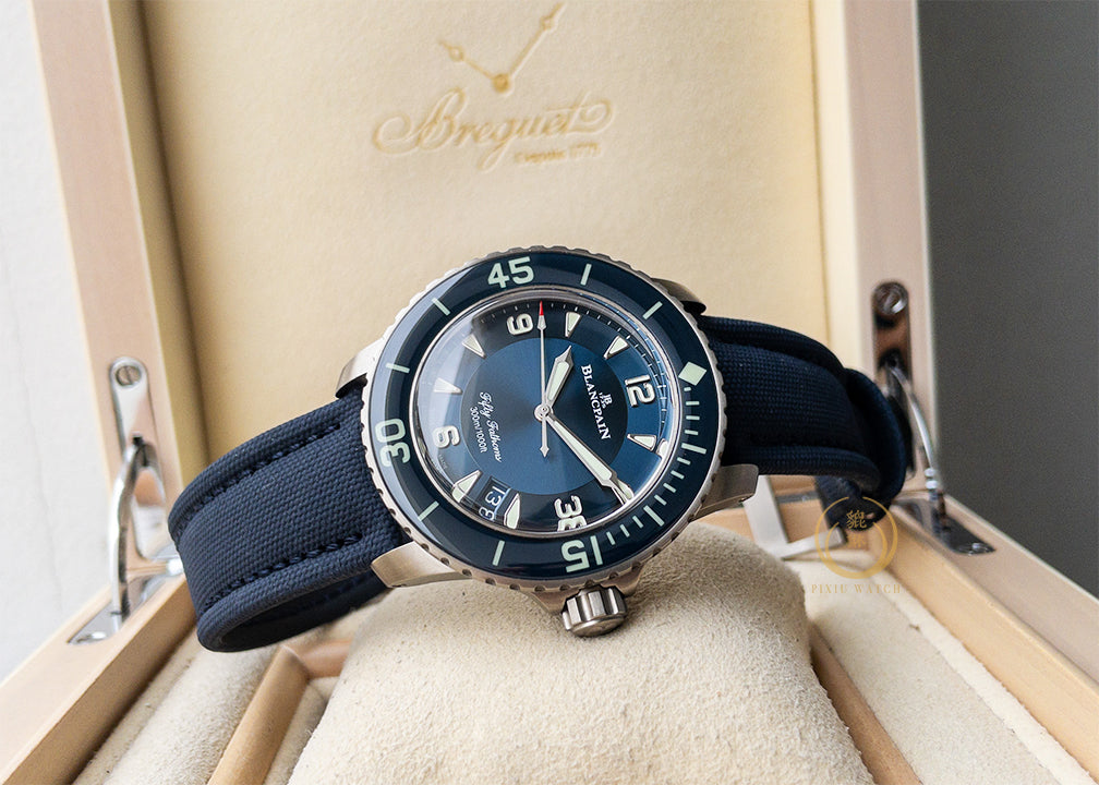 Blancpain Fifty Fathoms 5015 Blue Ti