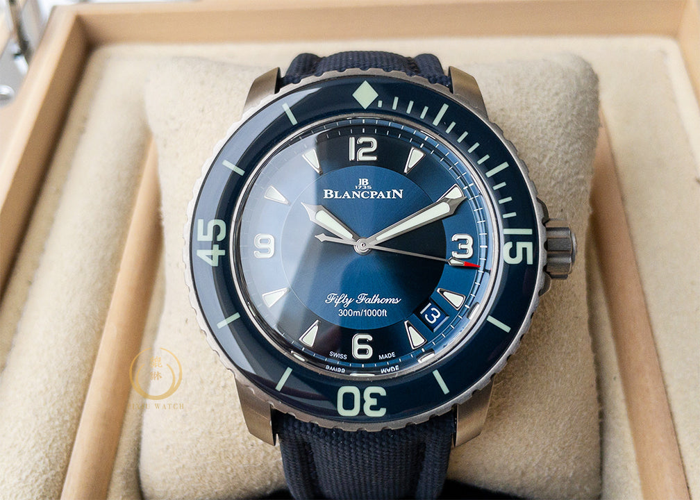 Blancpain Fifty Fathoms 5015 Blue Ti