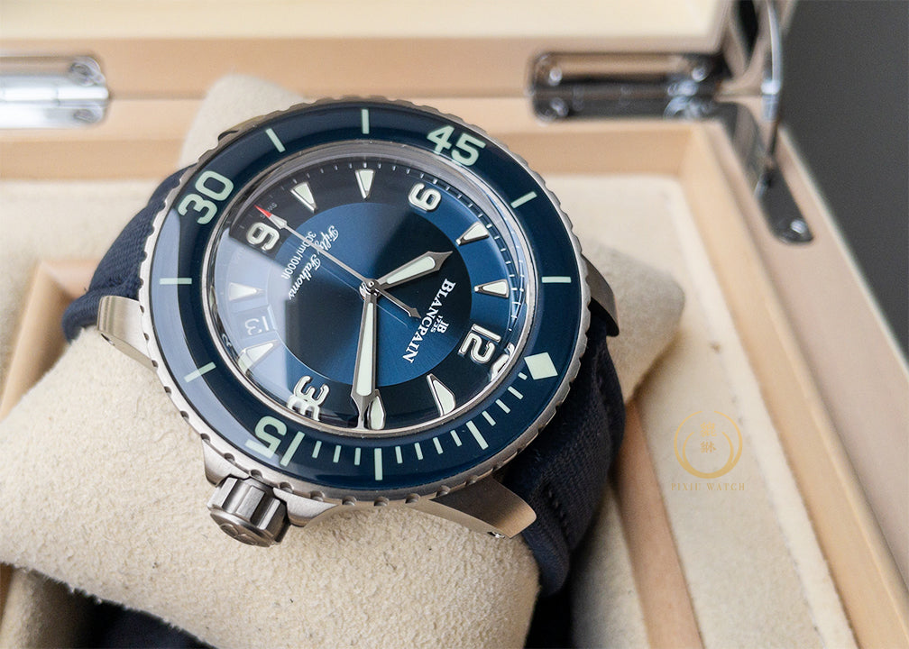 Blancpain Fifty Fathoms 5015 Blue Ti