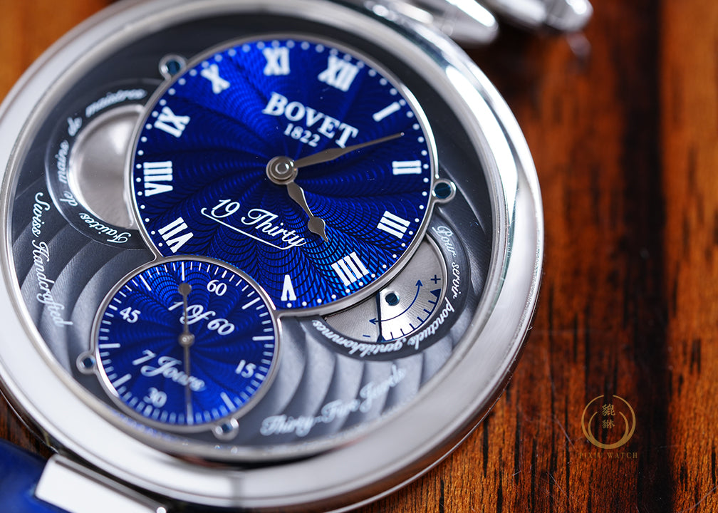 Bovet 19Thirty Great Guilloche 7 Days Limited