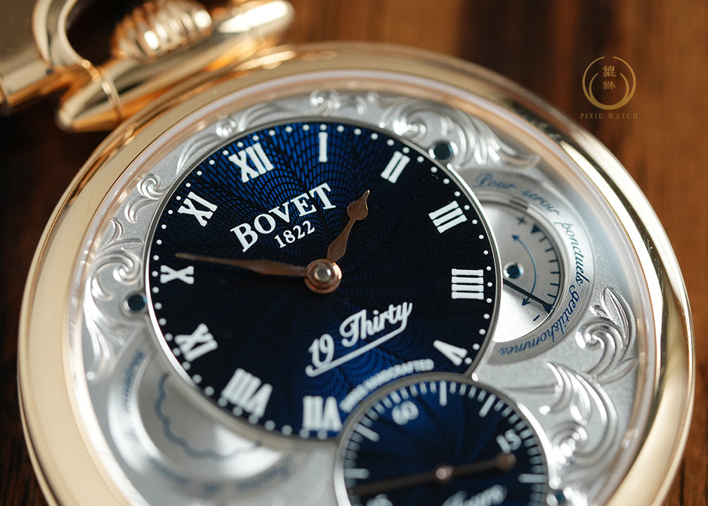 Bovet Fleurier 19Thirty Teal Blue 7 Days