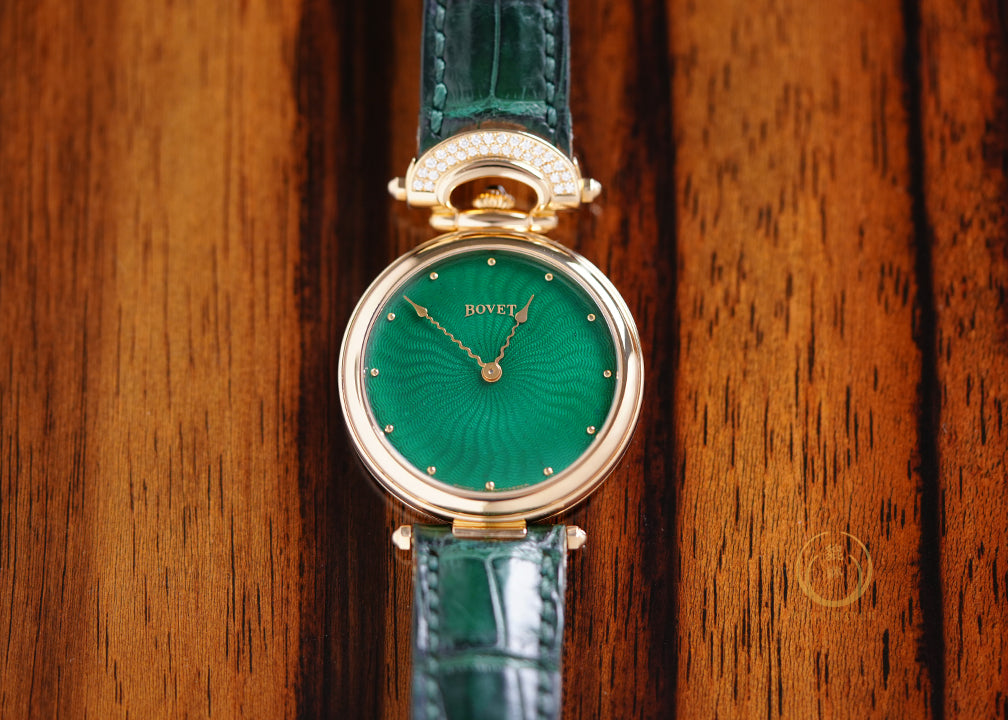 Bovet Fleurier Green Guilloche