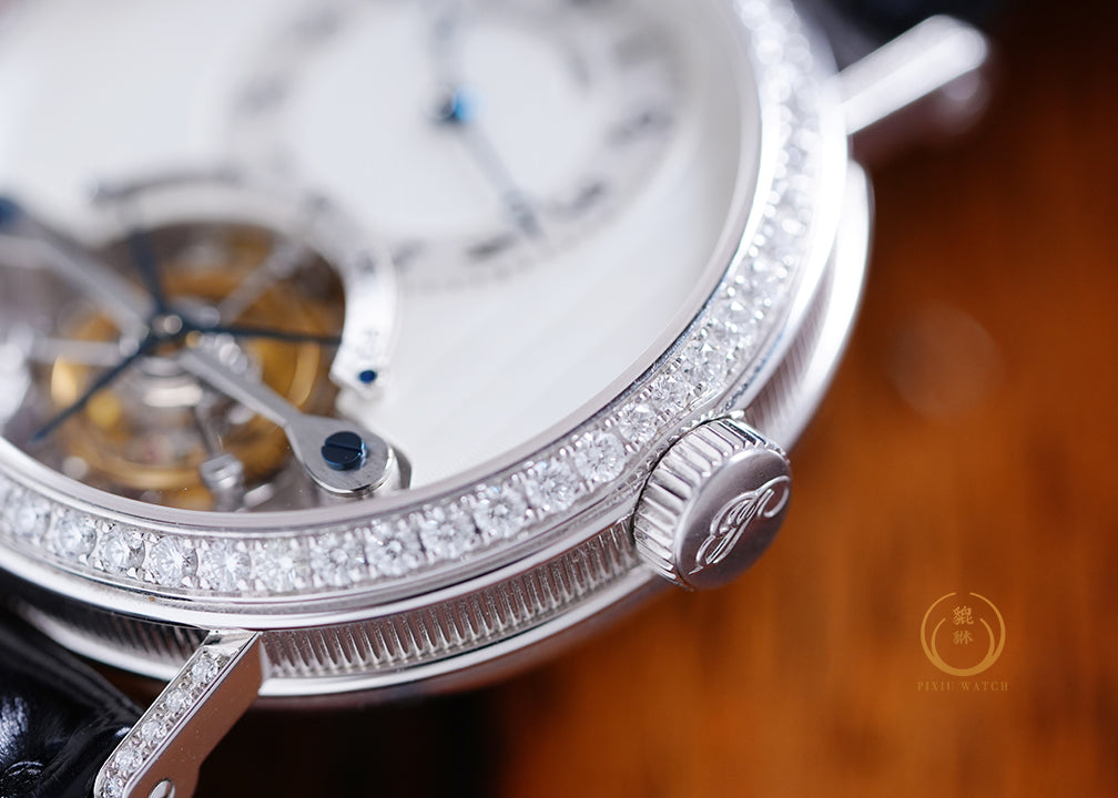 Breguet Classique Tourbillon MOP White Gold