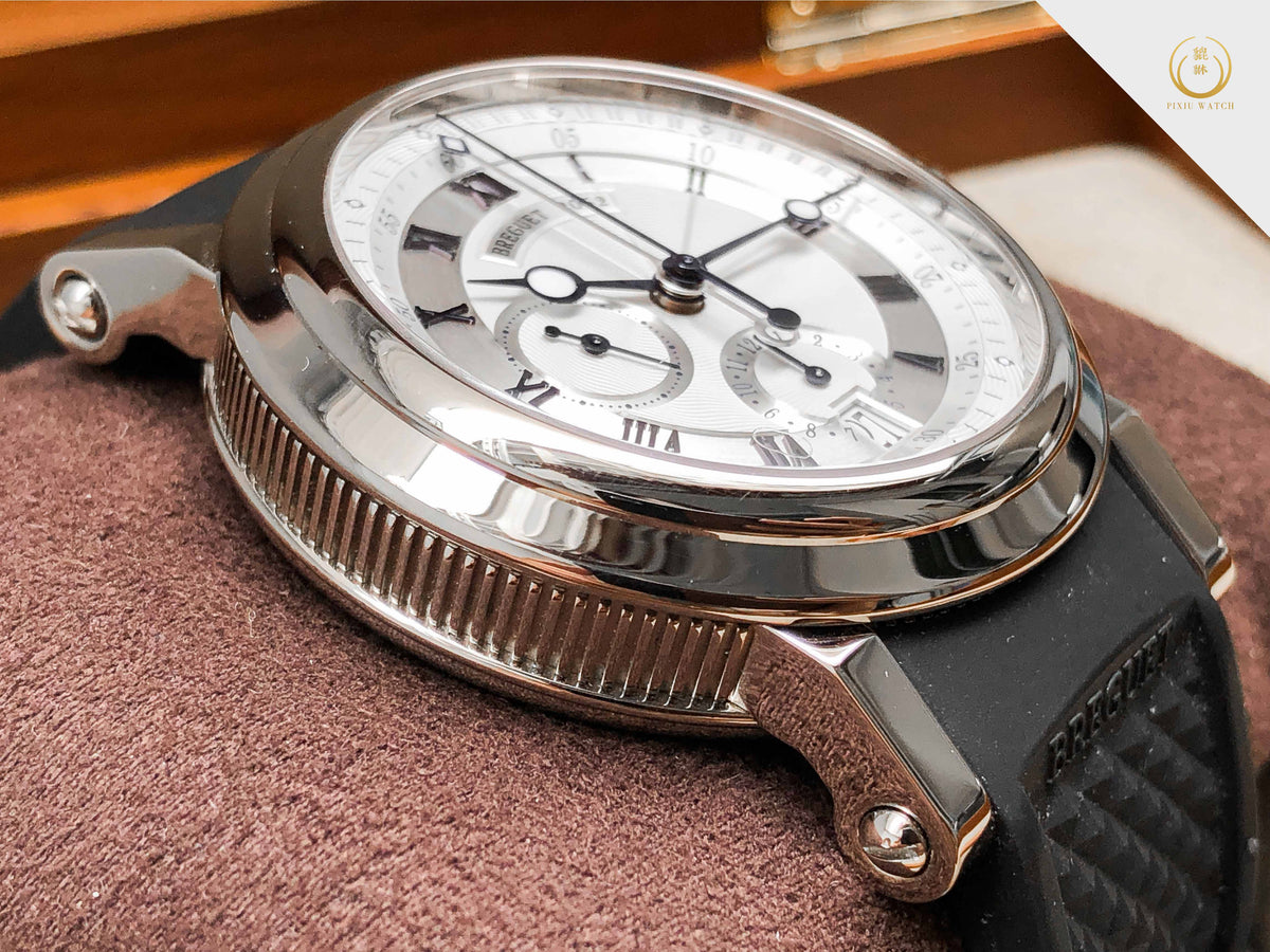 Breguet Marine Chronograph 18K White Gold