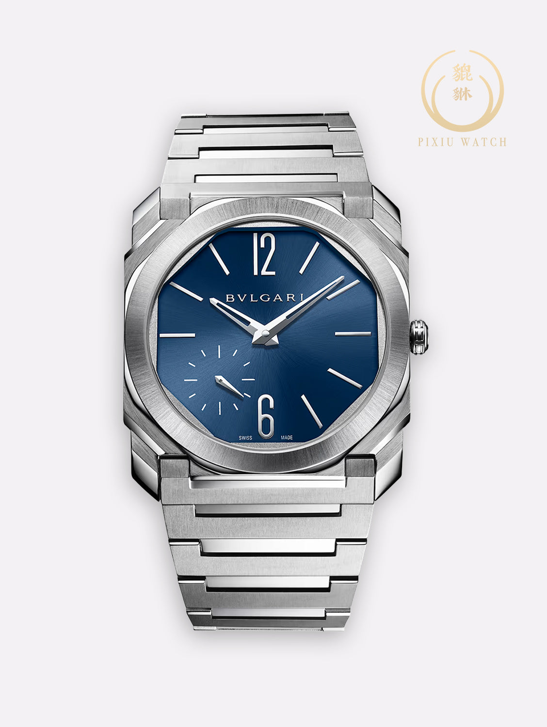 Bvlgari Octo Extra-thin Metallic Blue