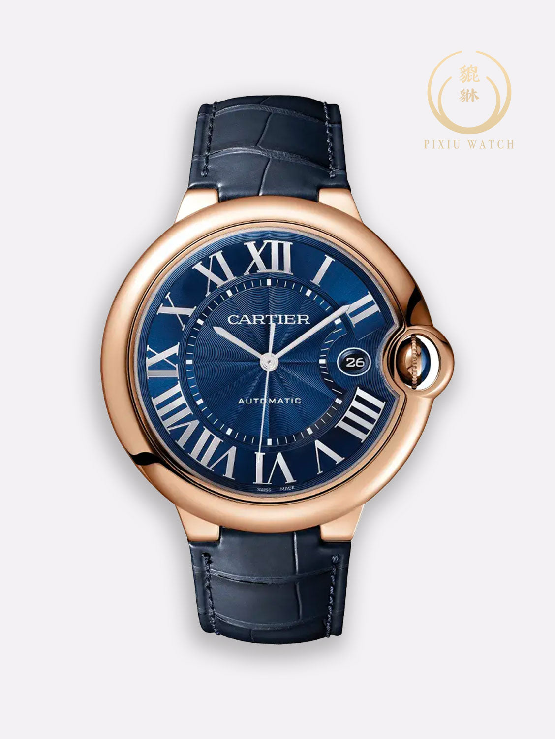 “New” Cartier Ballon Bleu 3941 Rose Gold