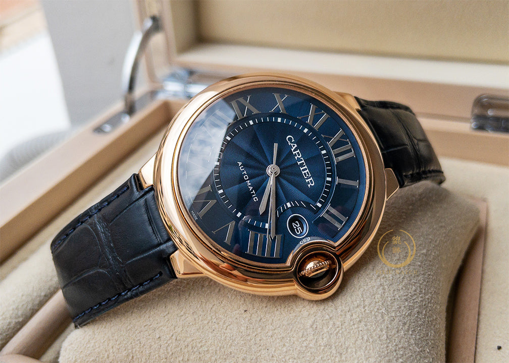 “New” Cartier Ballon Bleu 3941 Rose Gold