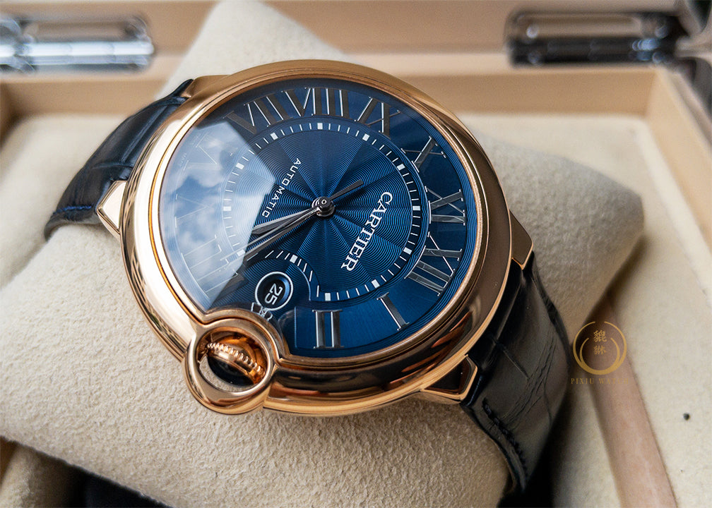 “New” Cartier Ballon Bleu 3941 Rose Gold
