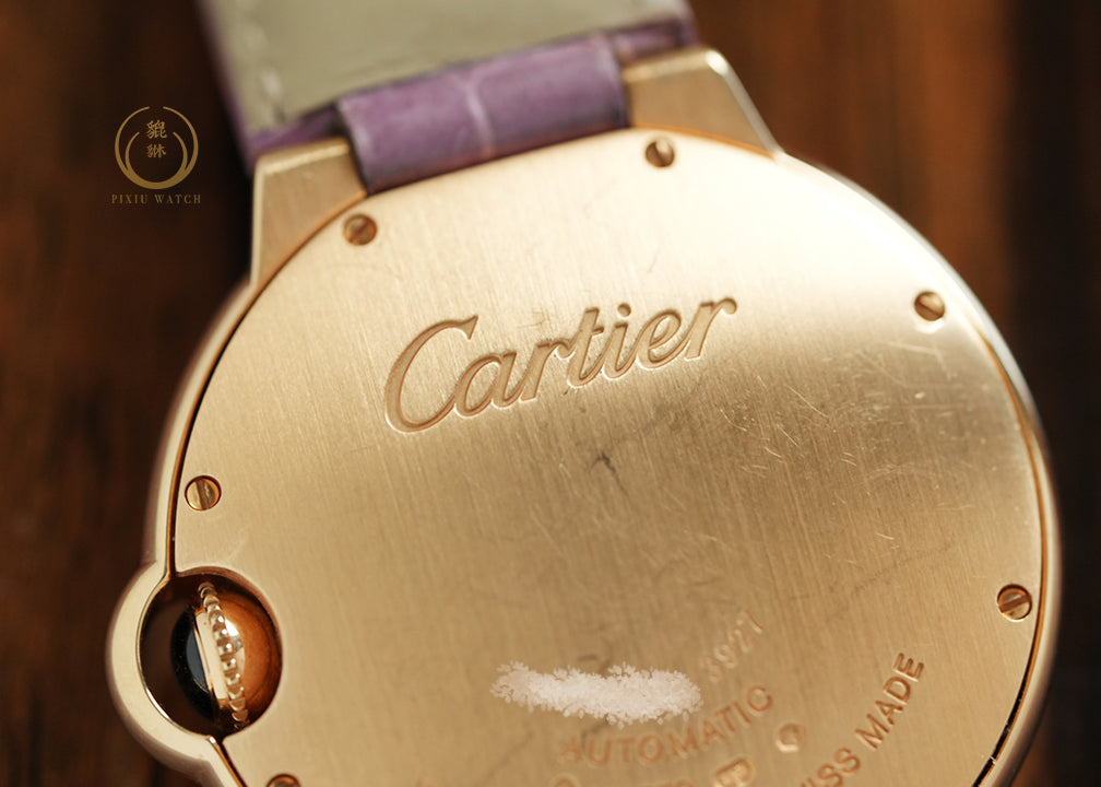 Cartier Ballon Bleu Red Gold Diamonds