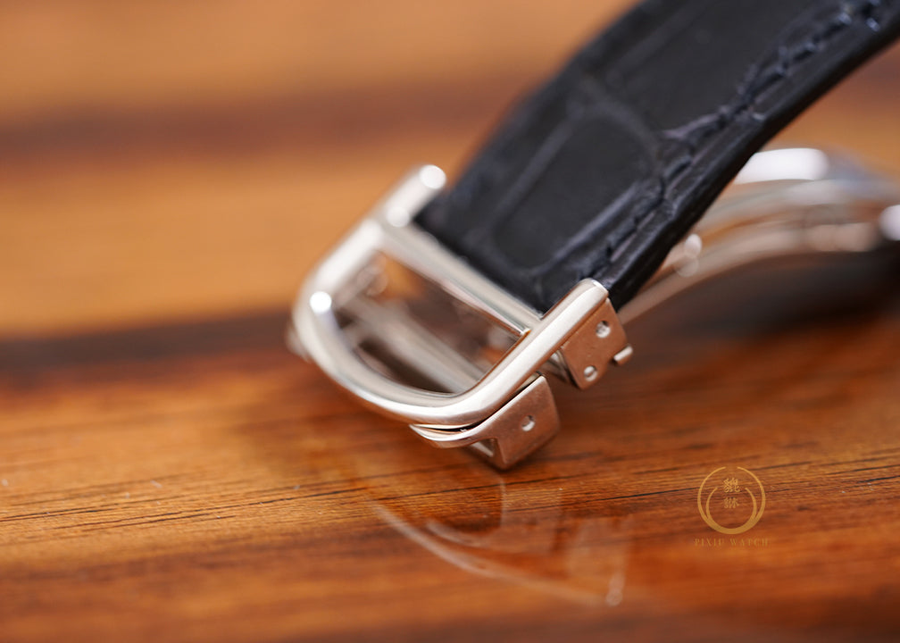 Cartier Tortue XL GMT White Gold