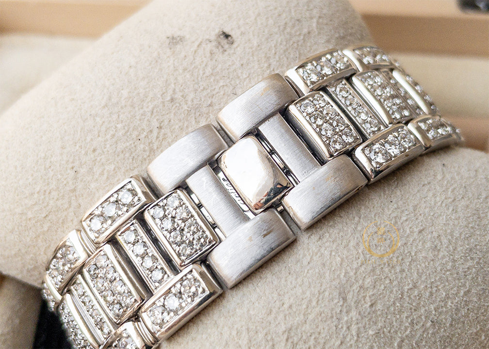 Cartier Pasha Date Diamonds WG