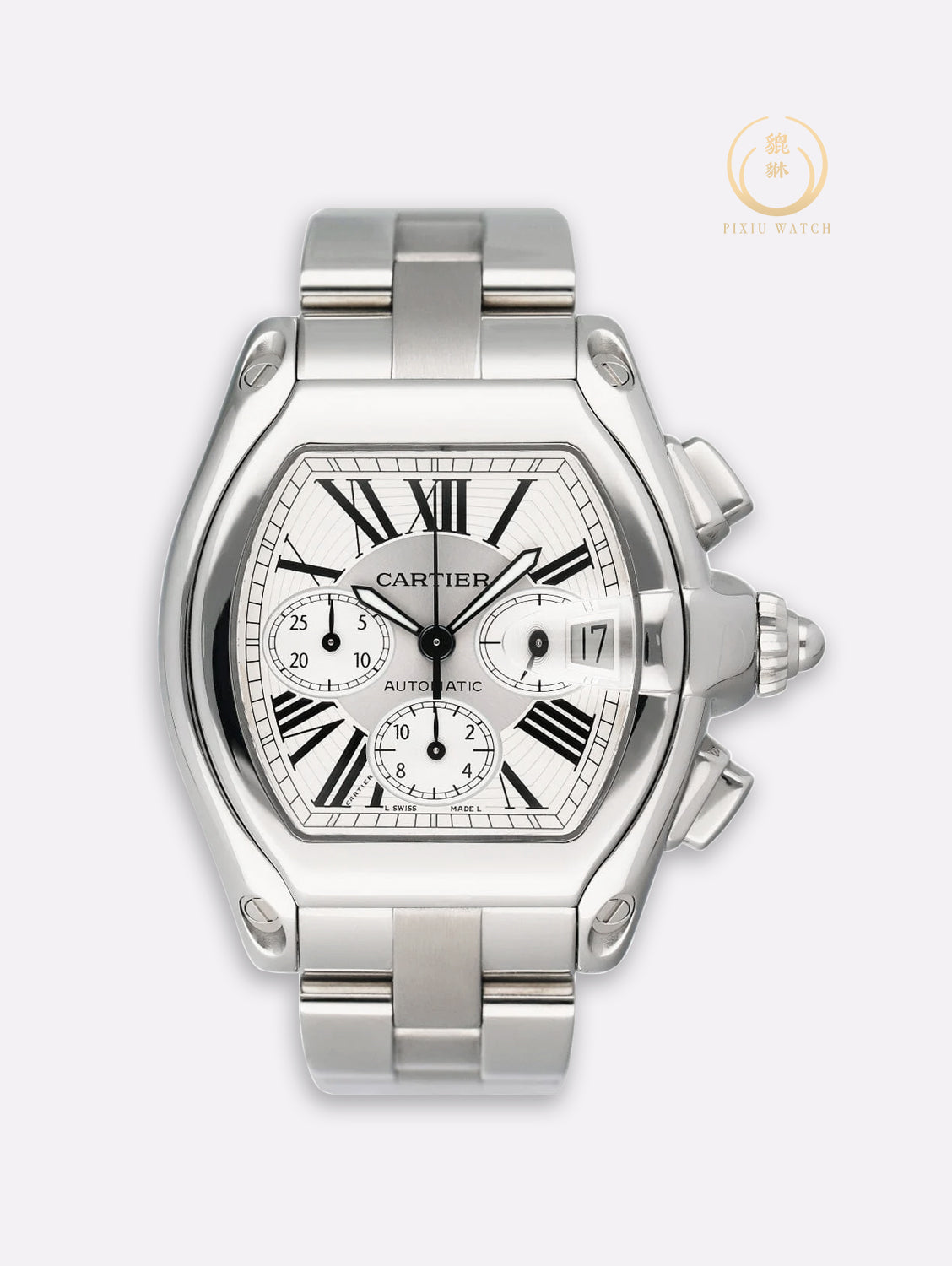 Cartier Roadster XL Steel 2618