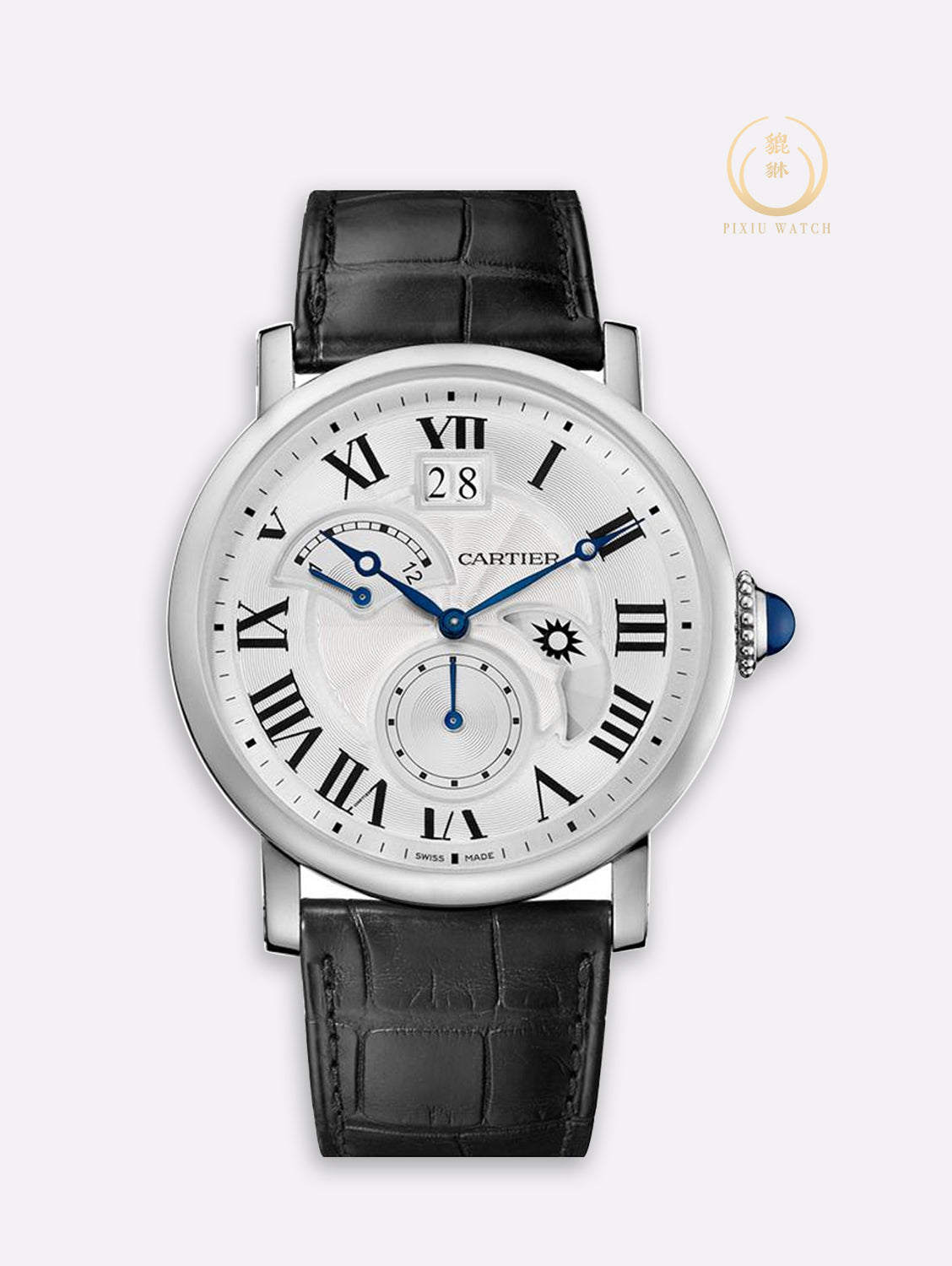 Cartier Rotonde Retrograde Second Time Zone