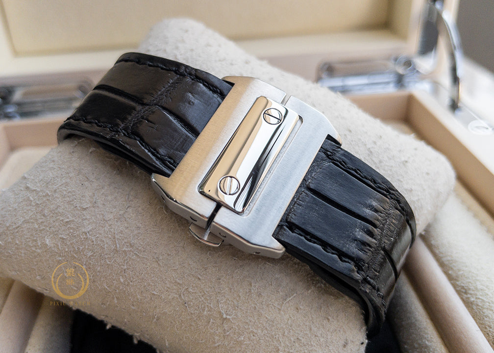 Cartier Santos 100 XL 2656 Steel White Dial
