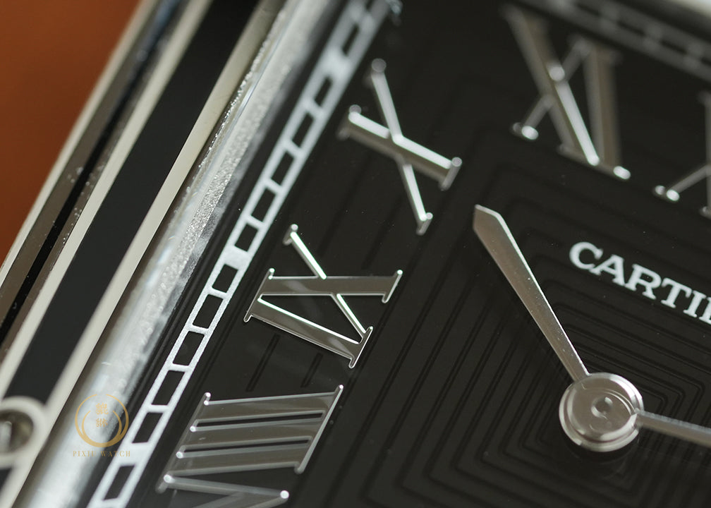 Cartier Santos Dumont Black Lacquer
