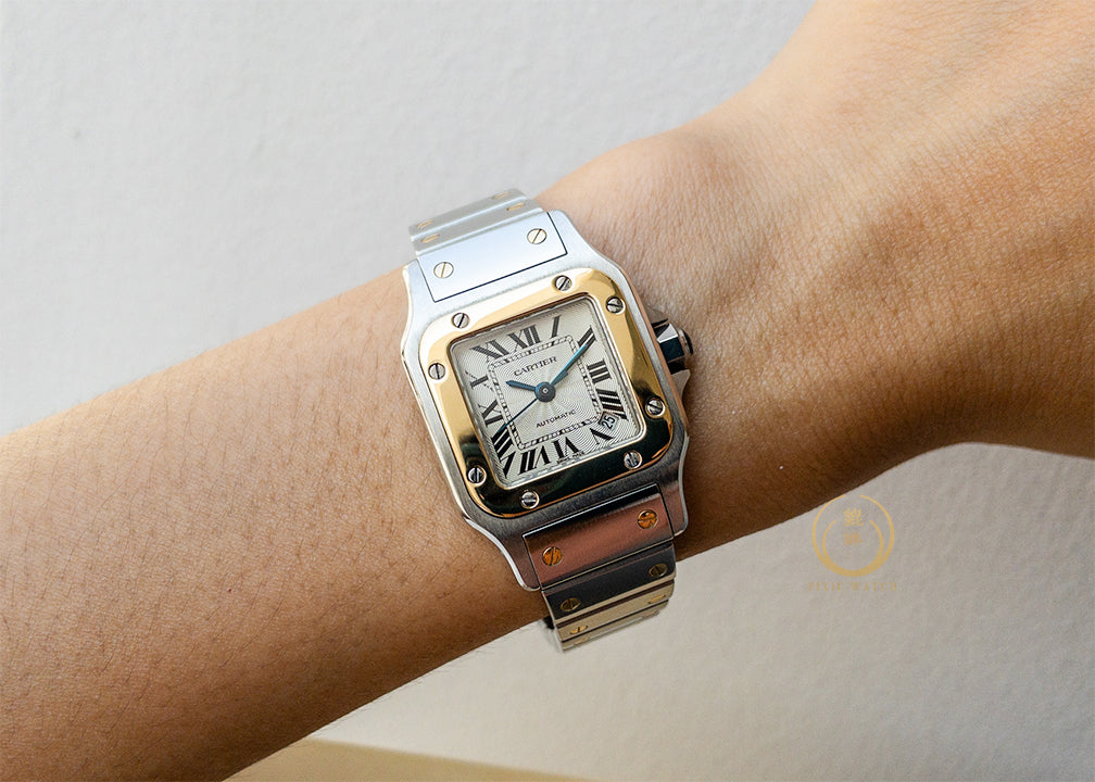 Cartier Santos Galbee 2423 Two Tone