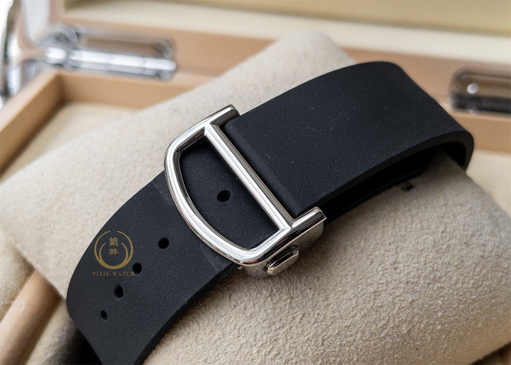 Cartier Santos Large Model Black Steel