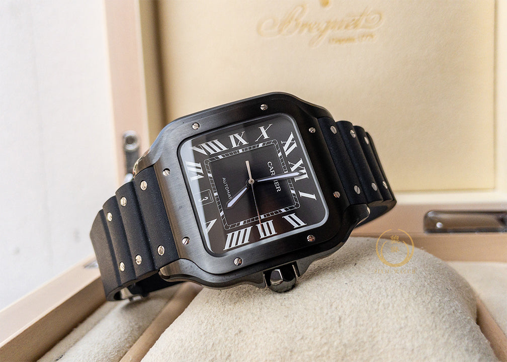 Cartier Santos Black Steel ADLC