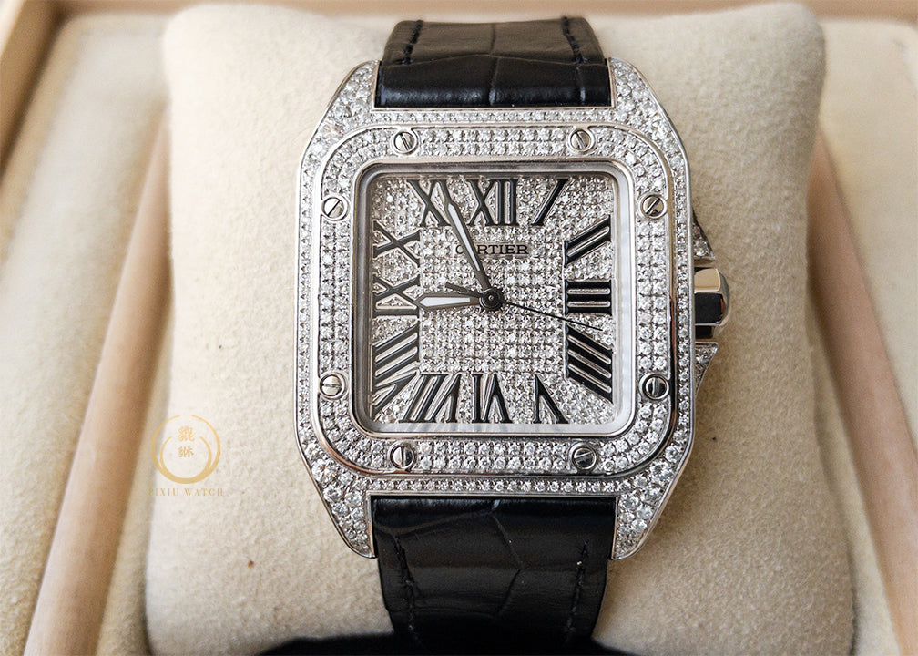 Cartier Santos 2878 Diamond