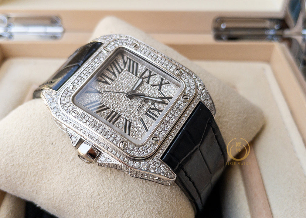 Cartier Santos 2878 Diamond