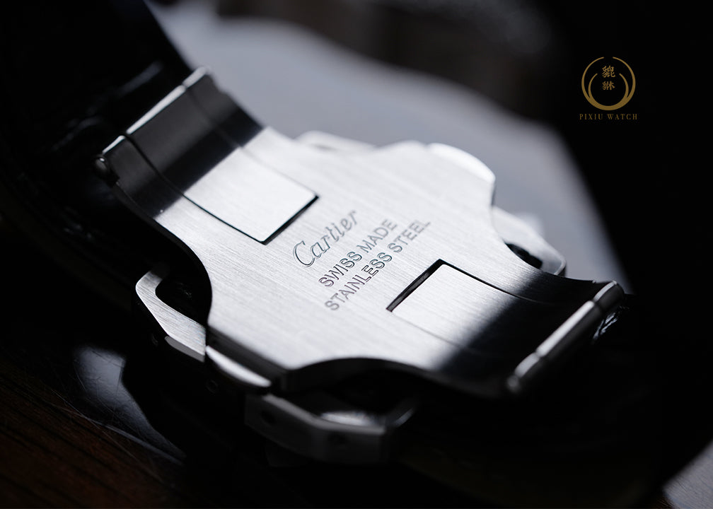 Cartier Santos 2656 Large Model Diamonds