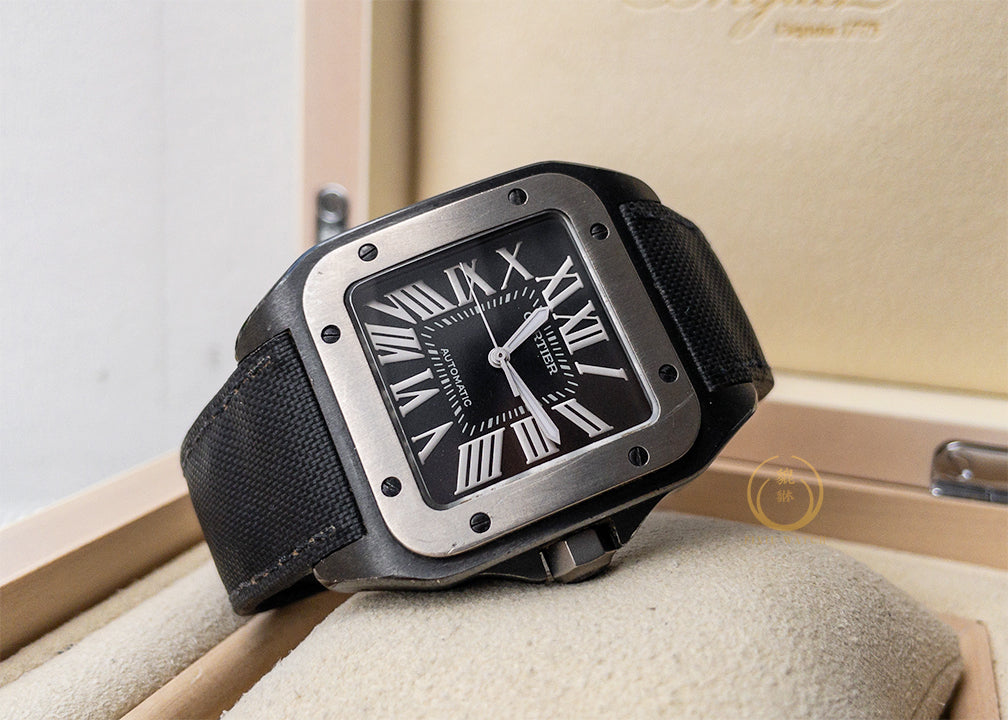 Cartier Santos Large Model DLC