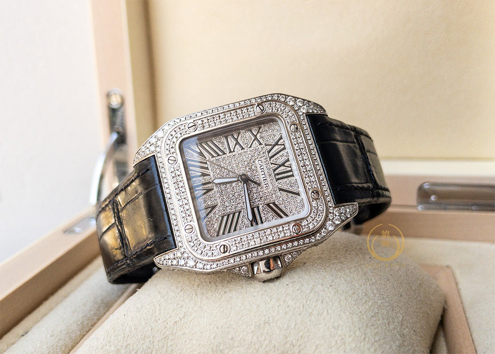 Cartier Santos 2878 Diamond