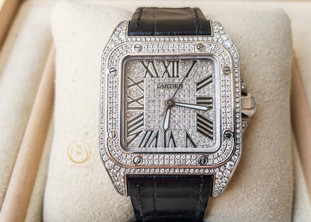 Cartier Santos 2878 Diamond