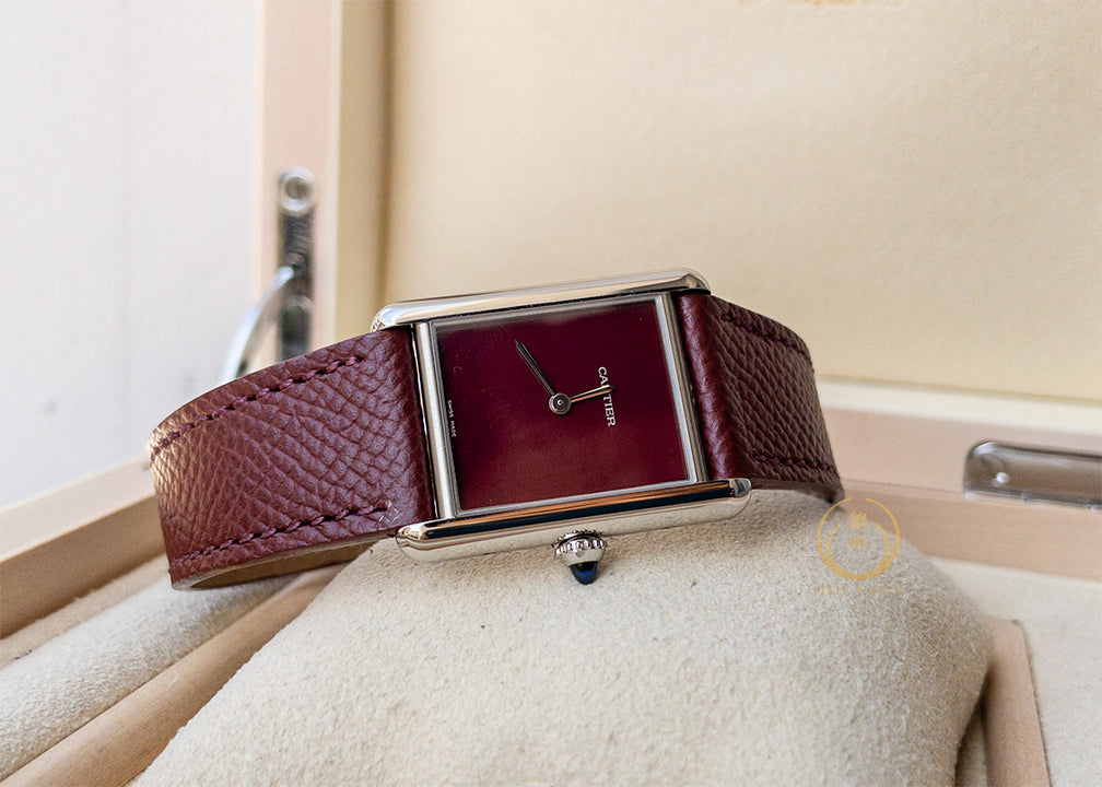 Cartier Tank Must De Red Steel