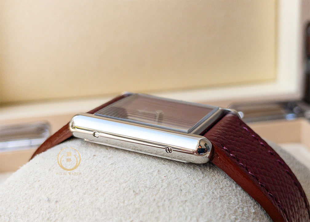 Cartier Tank Must De Red Steel
