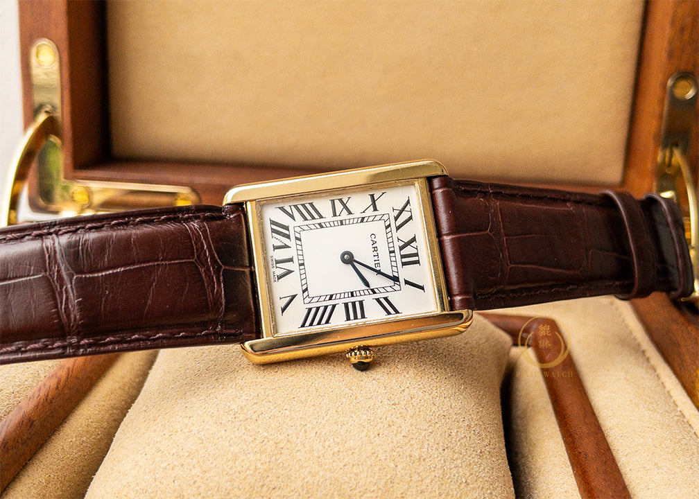 Cartier Tank Solo Large Model YG